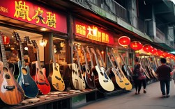 成都賣吉他，成都賣吉他一條街