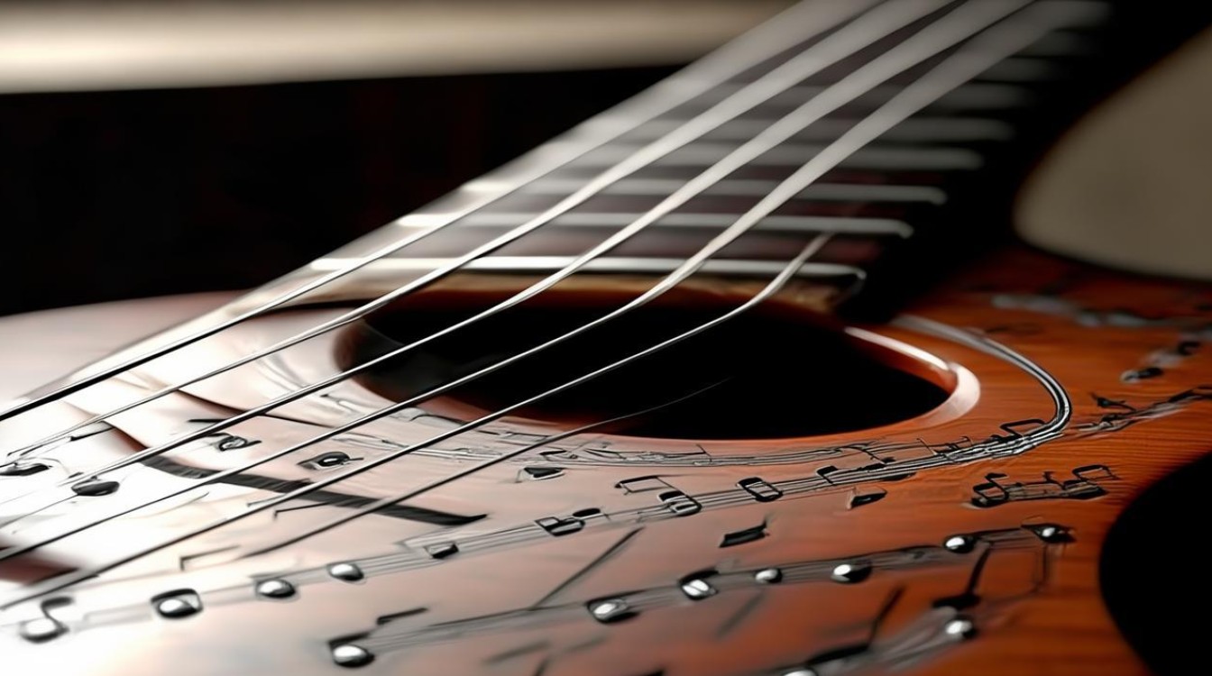 六根弦吉他，六根弦吉他音階