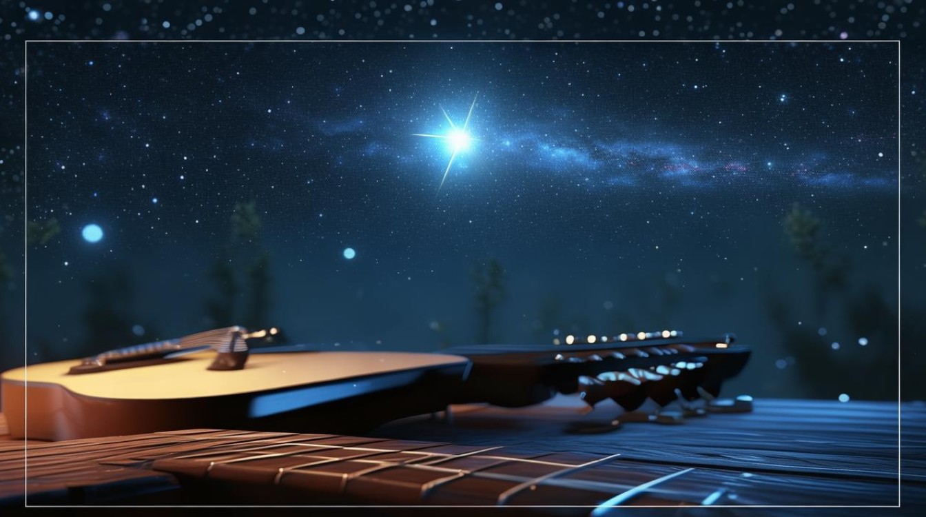 夜空中最亮的星吉他版，夜空中最亮的星吉他版純音樂