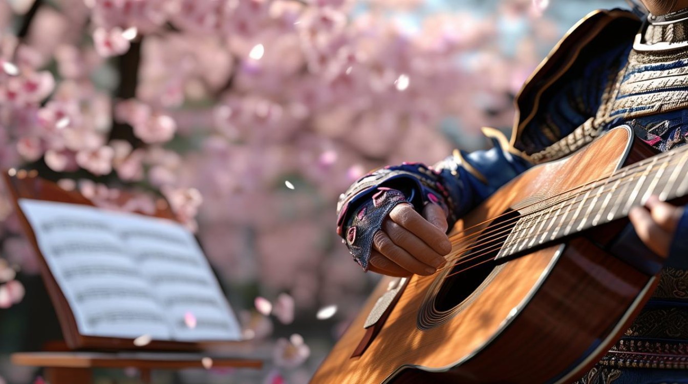 千本櫻武士桑吉他譜，千本櫻吉他譜武士桑獨奏