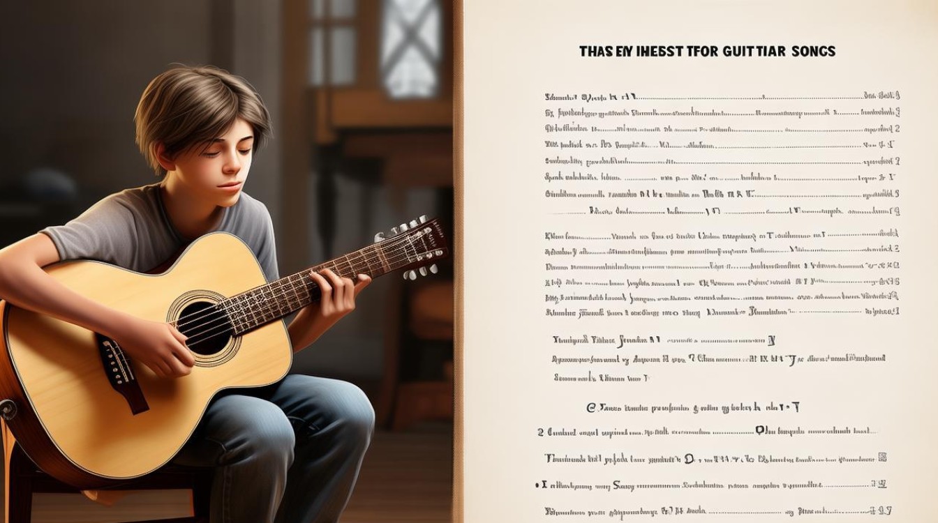 最簡單吉他彈唱歌曲，最簡單吉他彈唱歌曲大全