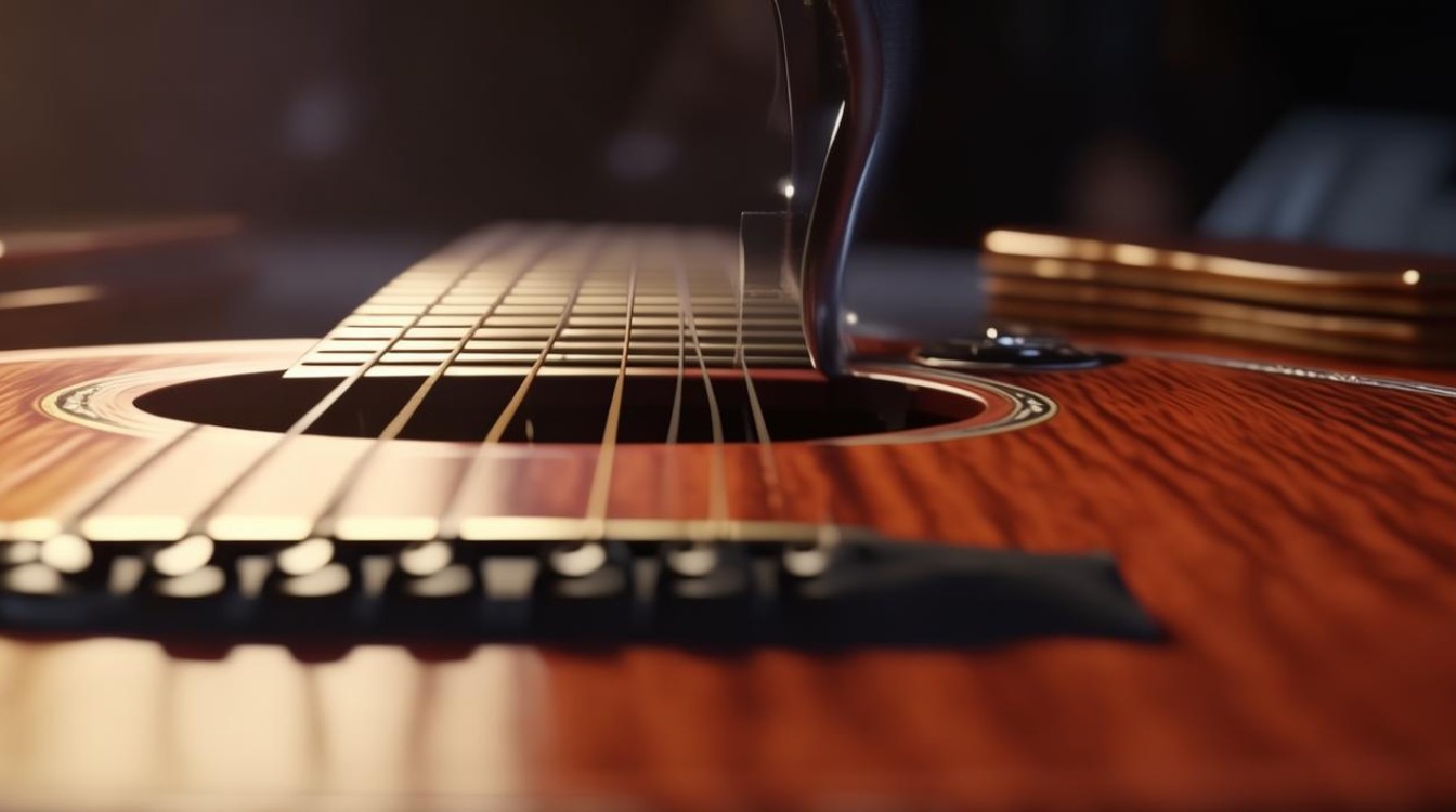 吉他拉弦，吉他拉弦板翹起來(lái)了